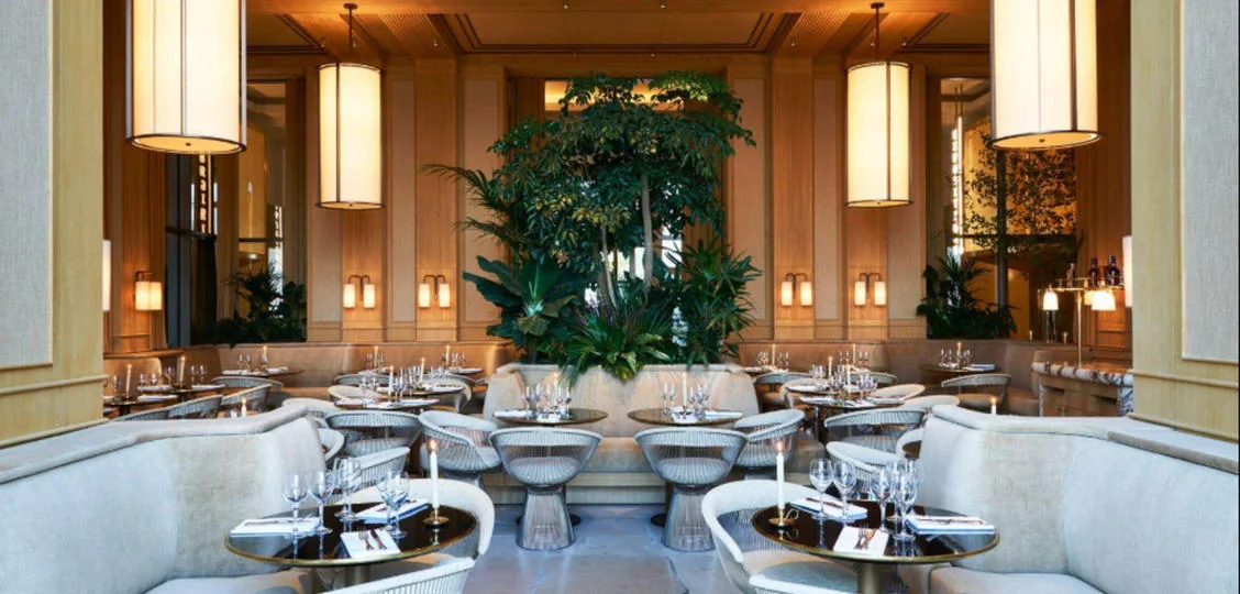 Girafe restaurant interior in Paris