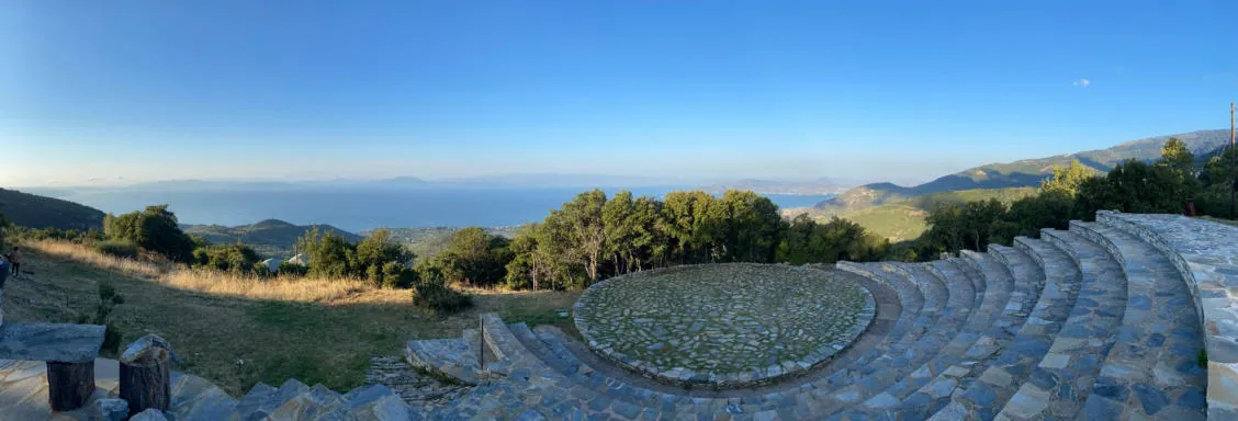 The landscape of Pelion in Greece